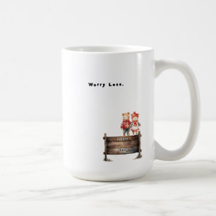 Christmas Mountain Watercolor Newlywed Couple Coffee Mug