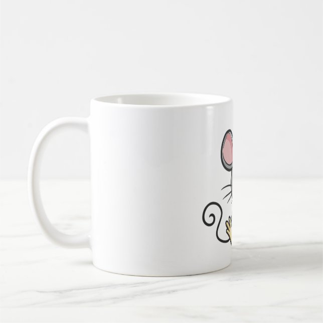 Christmas mouse coffee mug (Left)