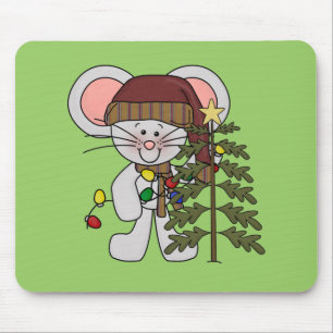Christmas Mouse Decorating Tree Mat