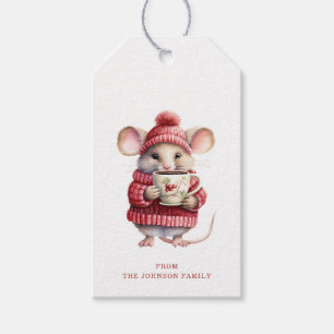 Christmas Mouse Gift Tags