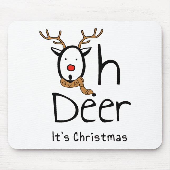 Christmas Mouse Mat (Front)