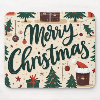 christmas mouse mat