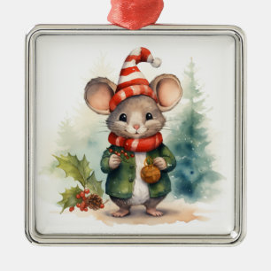 Christmas Mouse Ornament