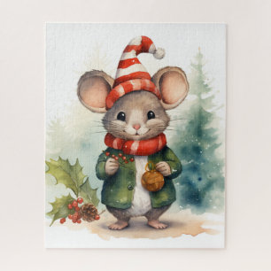 Christmas Mouse Puzzle