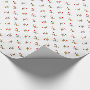 Christmas Mouse Wrapping Paper
