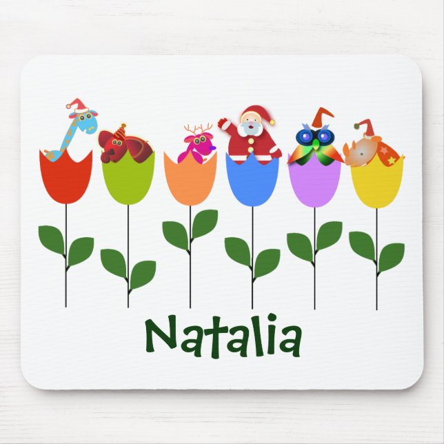 Christmas mousepad: Tulips II Mouse Mat (Front)