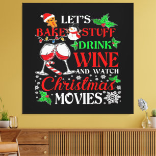 Christmas movie  canvas print