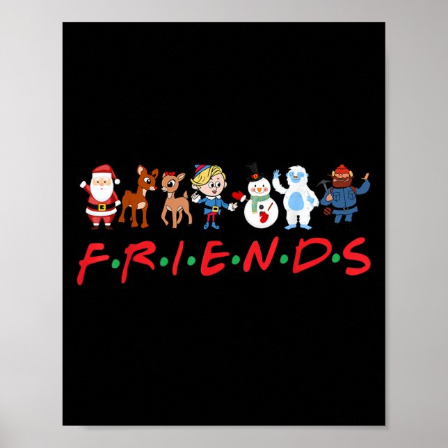 Christmas Movie Character Costume Kids Friends Chr Poster (Front)