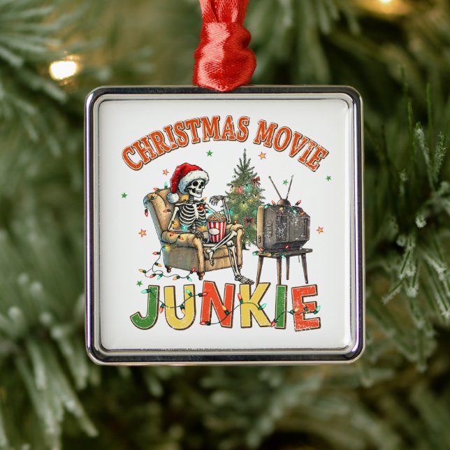Christmas Movie Junkie Metal Tree Decoration (Tree)