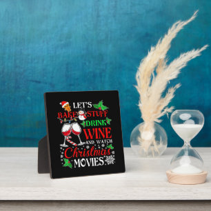 Christmas movie plaque