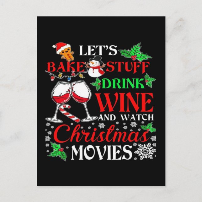 Christmas movie  postcard (Front)