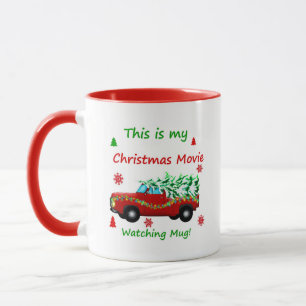 Christmas Movie Watching Mug