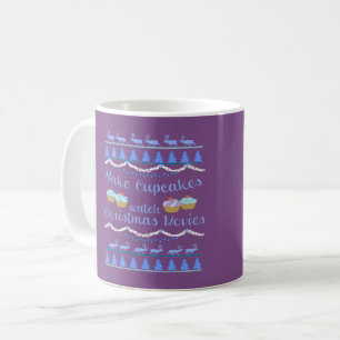 Christmas Movies and Cupcakes Coffee Mug