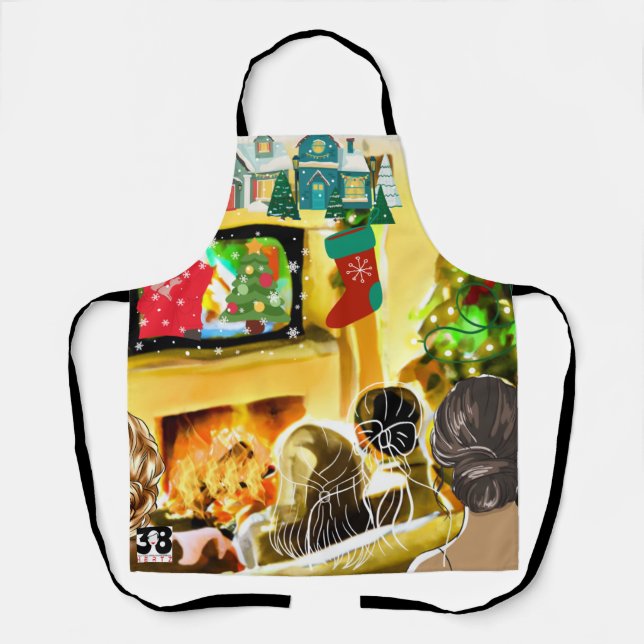 Christmas Movies Apron (Front)
