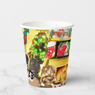 Christmas Movies Paper Cups