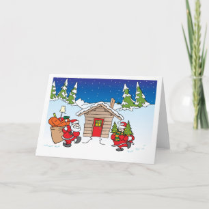 Christmas moving card