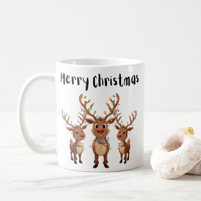 Christmas Mug (With Donut)