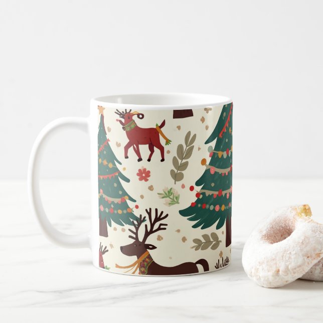 christmas mug (With Donut)