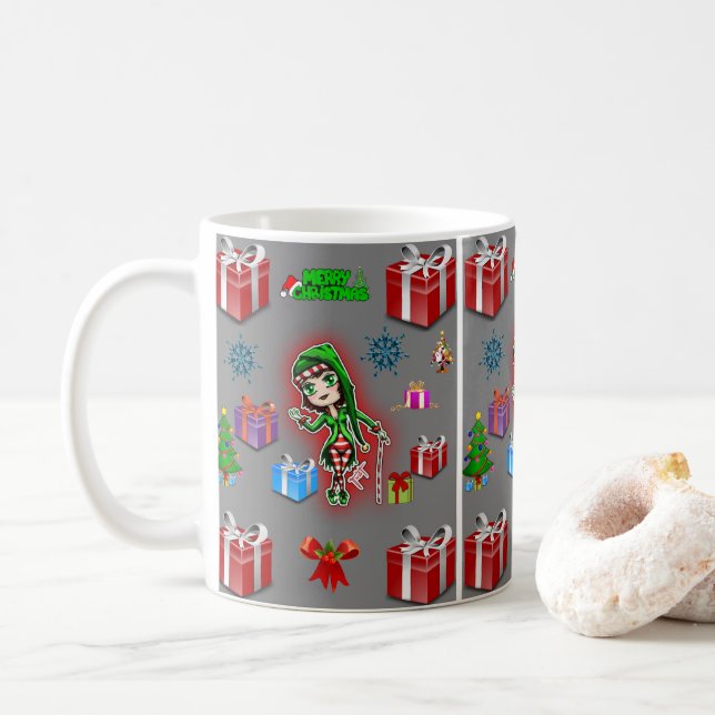 Christmas Mug (With Donut)