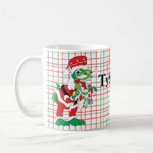 Christmas Mug 11 oz. "TySANTAsaurus Rex"
