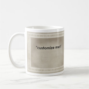Christmas_Mug_Blank, "customise me!!" Coffee Mug
