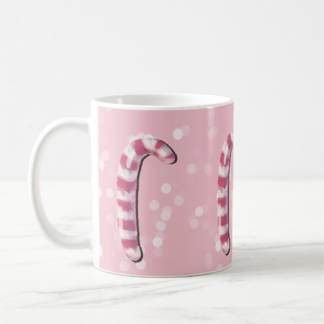 Christmas Mug - Candy Cane (Left)