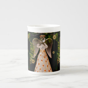 Christmas Mug, Christmas Angel, Merry Christmas Bone China Mug