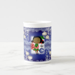 Christmas Mug, Elf Bone China Mug