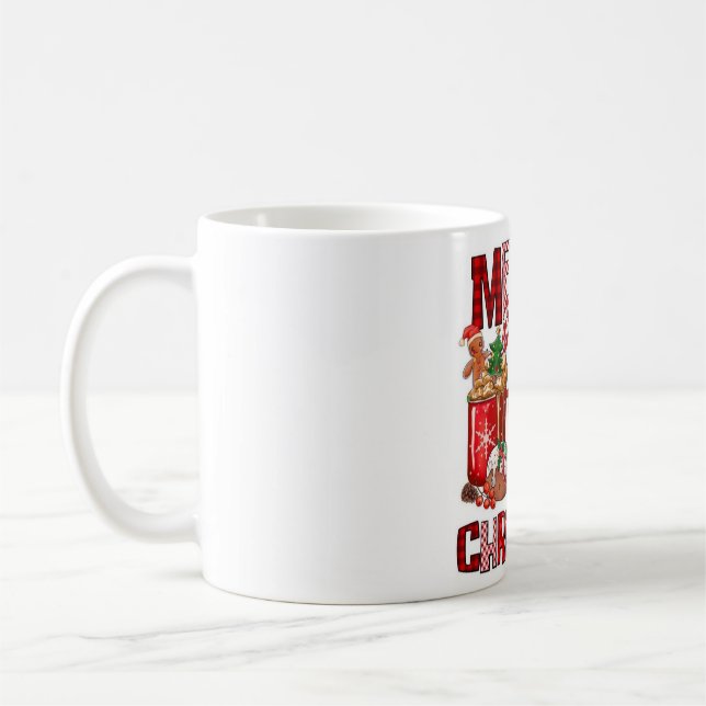 Christmas Mug | Festive Holiday Coffee Cup by Kali (Left)