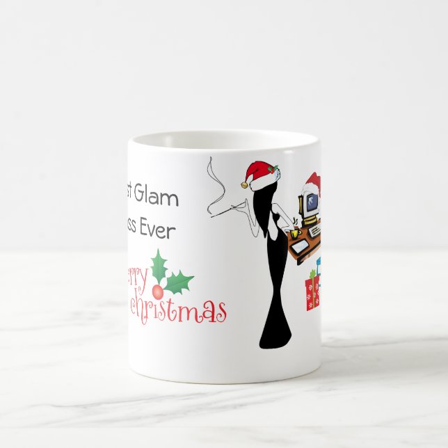Christmas Mug for Woman Boss (Center)