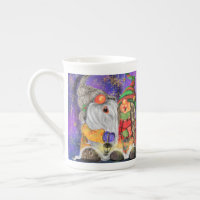 Christmas Mug Gift with Happy Couple Gnome
