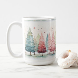 Christmas Mug, Holiday Coffee Cup, Gift Giving Ide Mug