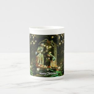 Christmas Mug, Jesus Christ, Merry Christmas Bone China Mug
