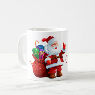 Christmas Mug-Santa Coffee Mug