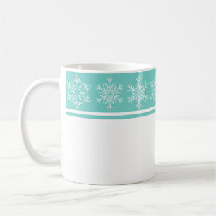 Christmas Mug-Snowflakes Coffee Mug