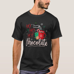 Christmas Mugs Cocoa Lover Ho Ho Hot Chocolate Ugl T-Shirt
