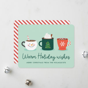 Christmas Mugs Holiday Card