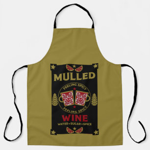 Christmas Mulled Red Wine  Apron