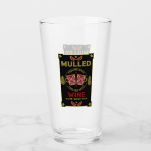 Christmas Mulled Red Wine  Glass