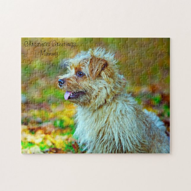 Christmas Mummy. Jigsaw Puzzle (Horizontal)