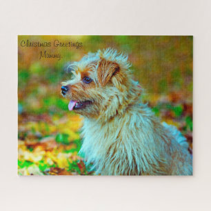 Christmas Mummy. Jigsaw Puzzle