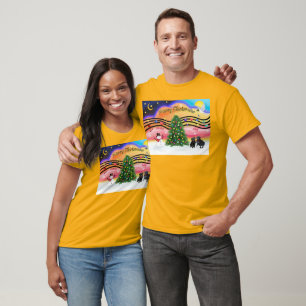 Christmas Music 2 - Pugs ( ) T-Shirt