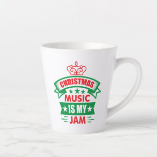 Christmas Music is My Jam-86254 Latte Mug