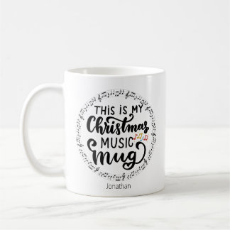 Christmas Music Lovers Christmas Gift Mug