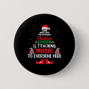 Christmas Music Teachers , Funny Teachers 6 Cm Round Badge