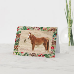 Christmas Mustang Card