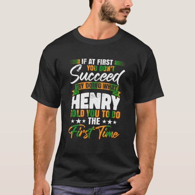 Christmas Name Henry T Shirt (Front)