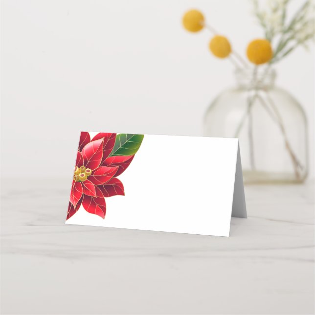 Christmas Name Place Card (Front)