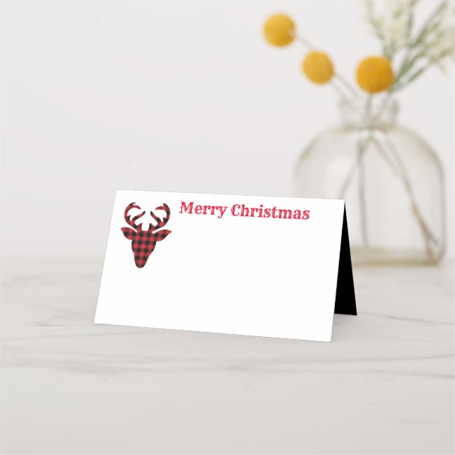 Christmas Name Place Cards (Front)