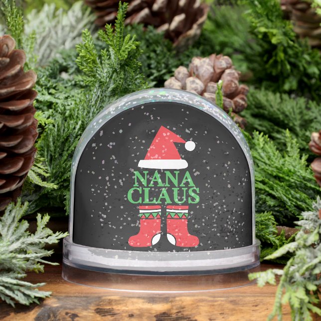 Christmas Nana Claus Snowglobe (Winter)